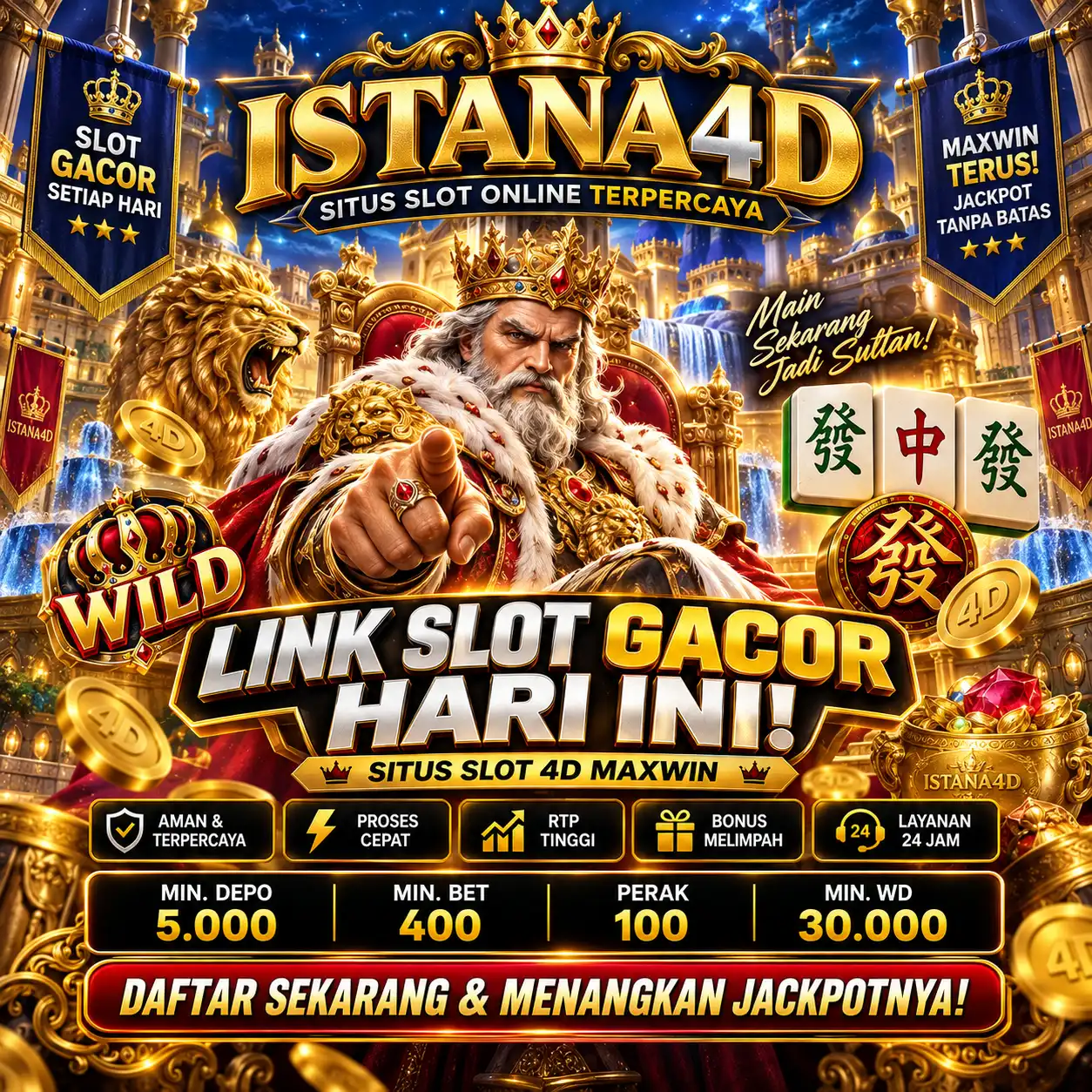 banner ISTANA4D: Link Official Situs Toto Terbaru dengan Akses Utama yang Ringkas